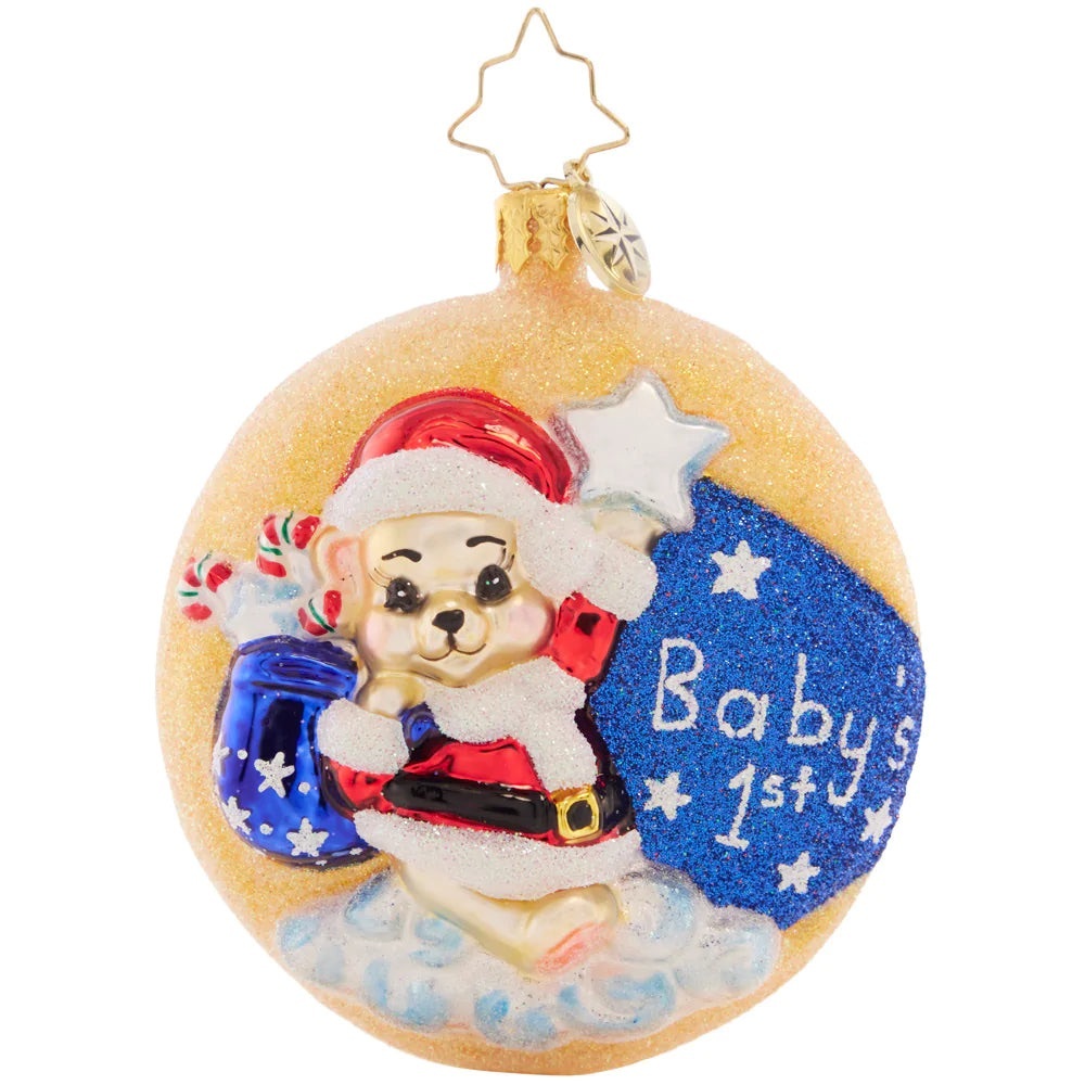 NWT🎄Christopher Radko Baby's First Christmas Darling 1ST Christmas Gem - Picture 2 of 6
